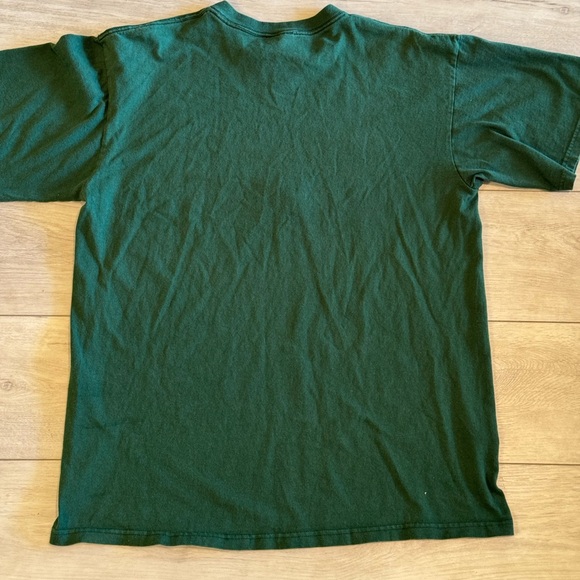 Vintage Miami Hurricanes Football Center Embroidered Swoosh Check Shirt Medium M - Picture 7 of 9